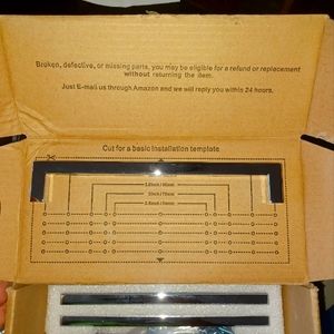 New Square Chrome knobs